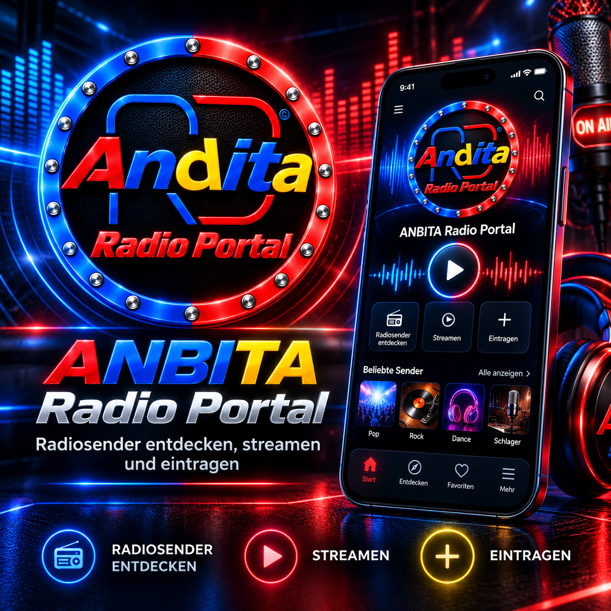 ANBITA Radio Portal Logo