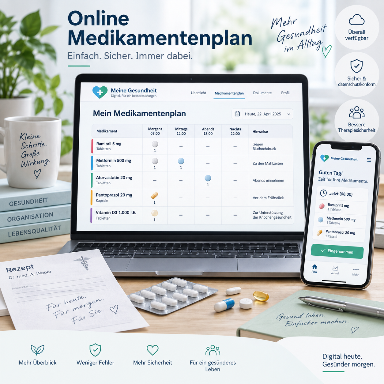 Online Medikamentenplan