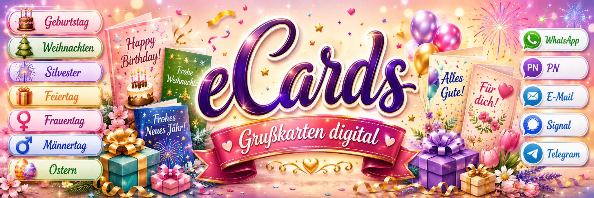 eCards – Grußkarten digital