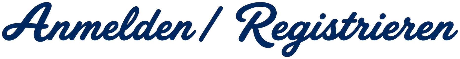 Anmelden / Registrieren