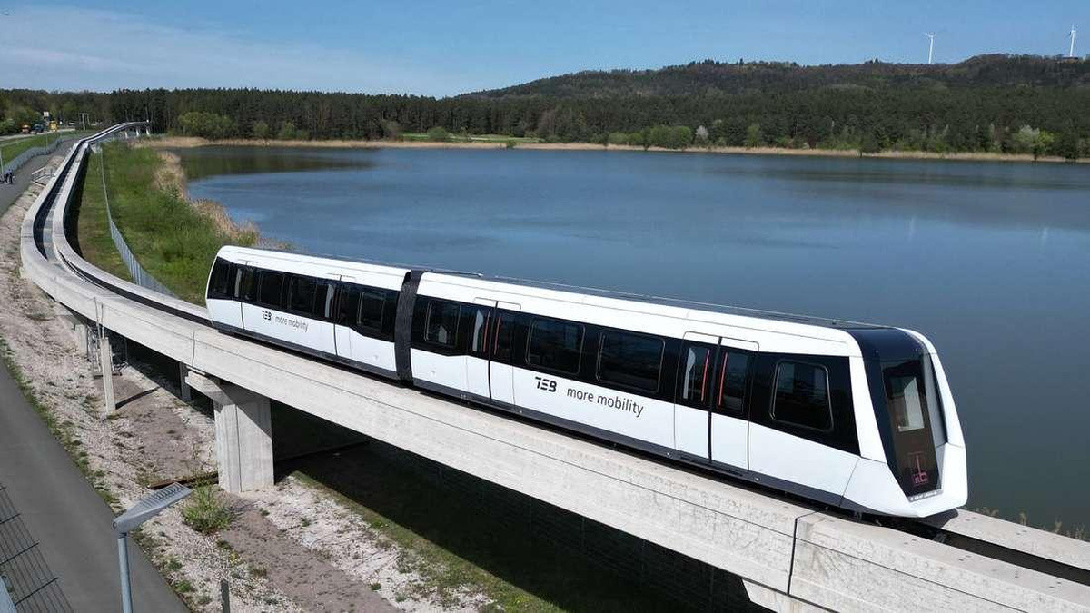 Berliner Magnetbahn auf dem Prüfstand