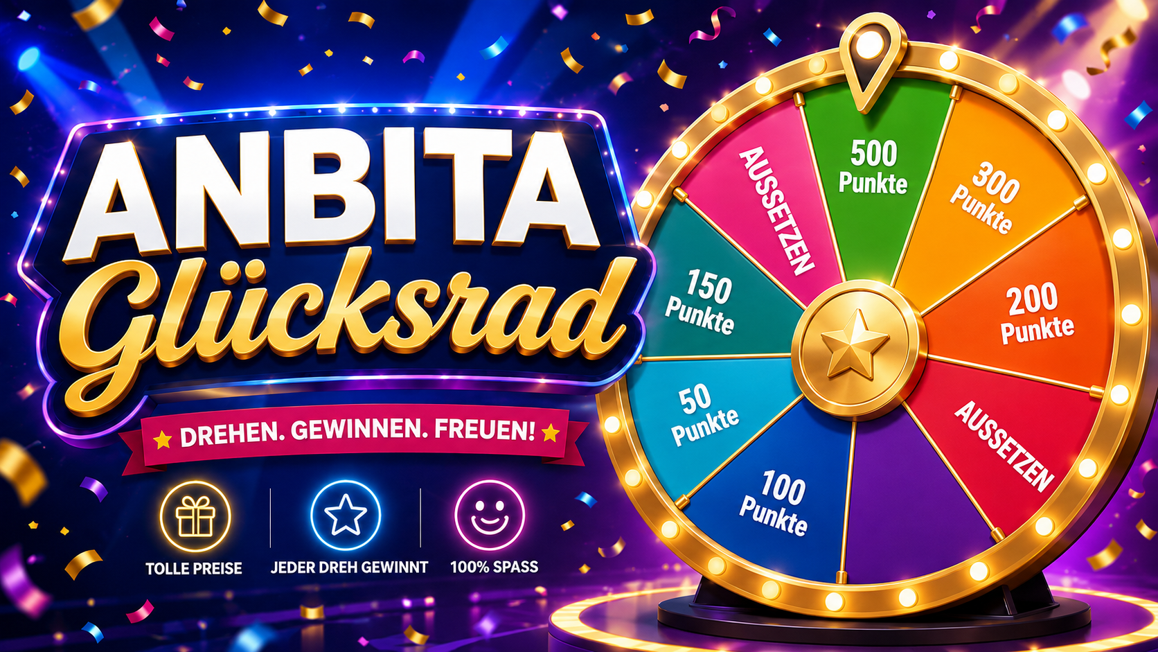 ANBITA Glücksrad